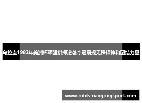 乌拉圭1983年美洲杯顽强拼搏逆袭夺冠展现无畏精神和团结力量